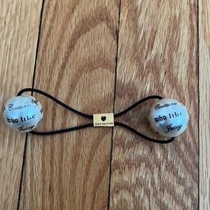 Vintage juicy couture ball hair tie